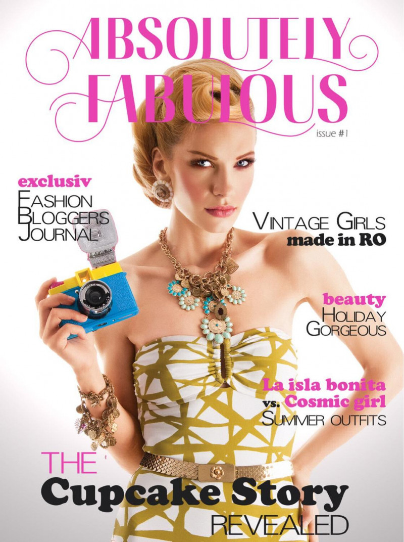  featured on the Absolutely Fabulous cover from August 2010