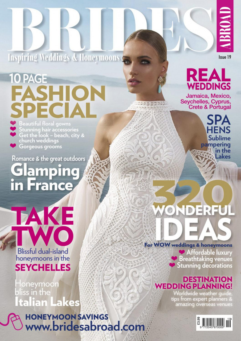  featured on the Brides Abroad cover from November 2016