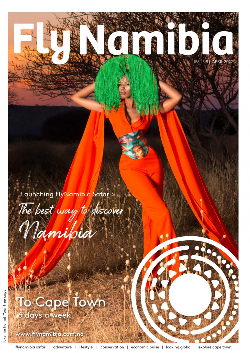  featured on the Fly Namibia cover from April 2022