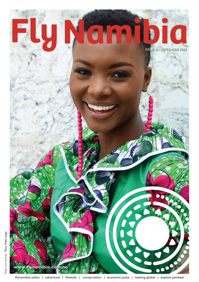  featured on the Fly Namibia cover from September 2022