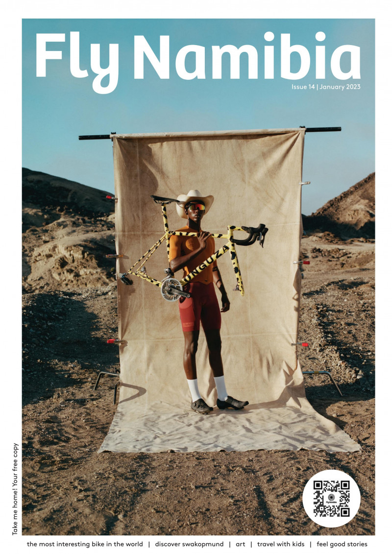  featured on the Fly Namibia cover from January 2023