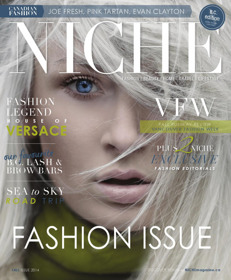  featured on the Niche Canada cover from September 2014