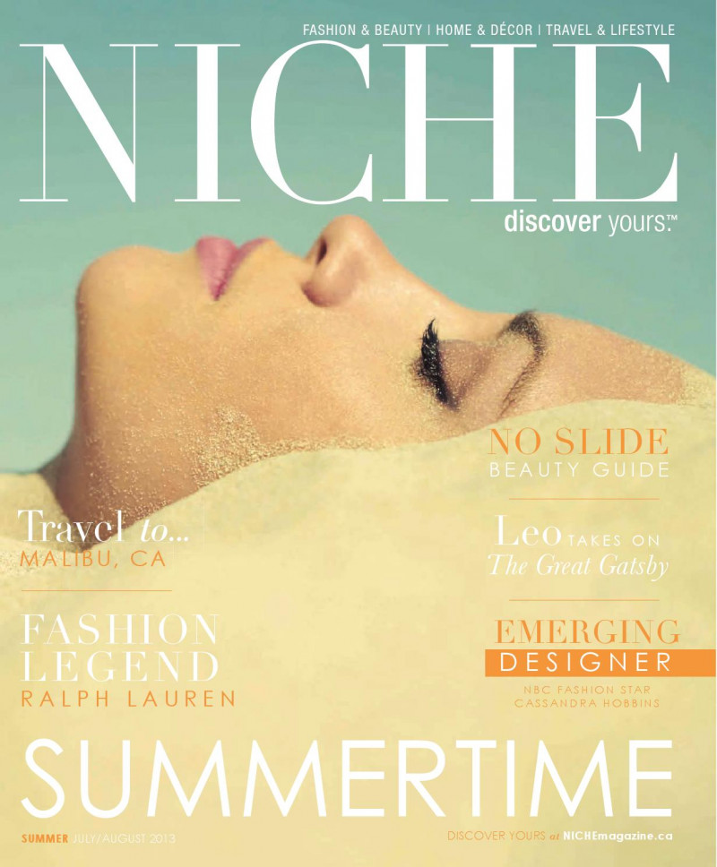  featured on the Niche Canada cover from July 2013
