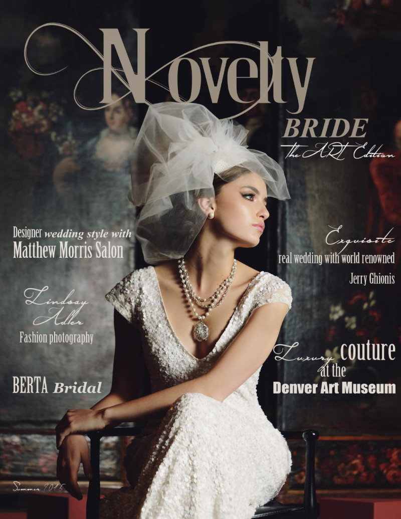  featured on the Novelty Bride cover from August 2015