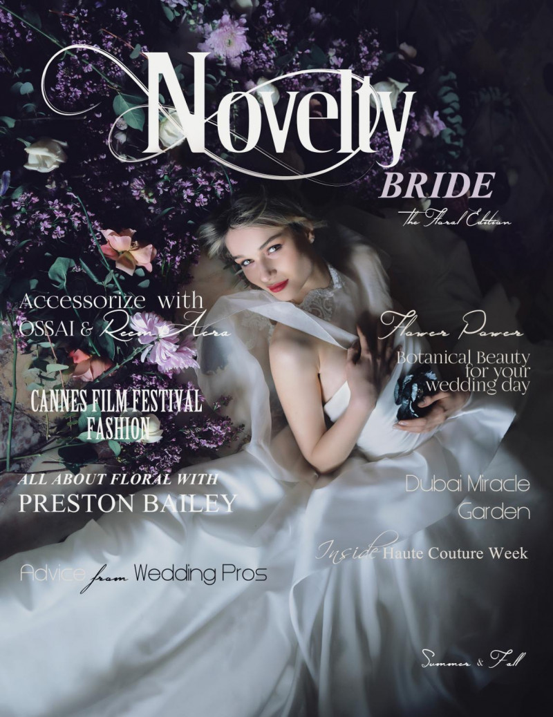  featured on the Novelty Bride cover from July 2017