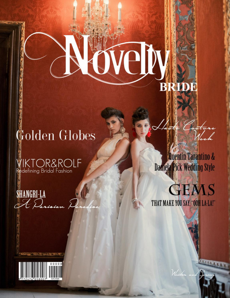  featured on the Novelty Bride cover from February 2019