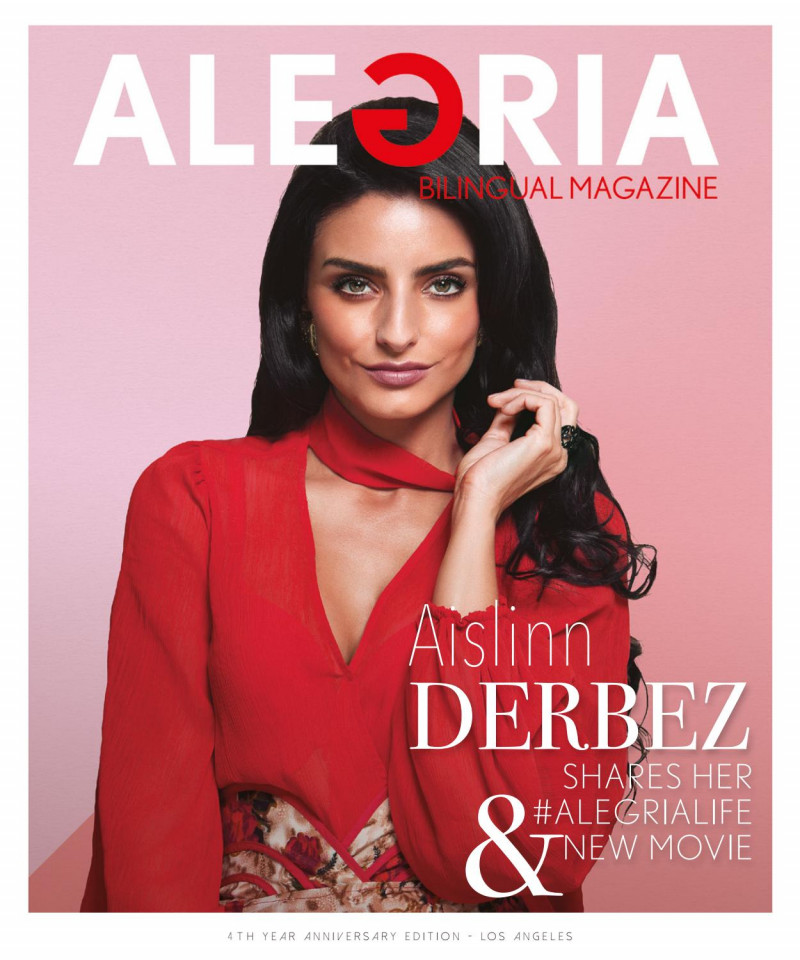 Aislinn Derbez featured on the Alegria cover from March 2016
