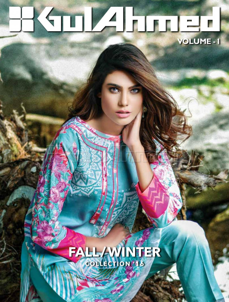  featured on the Gul Ahmed cover from September 2016