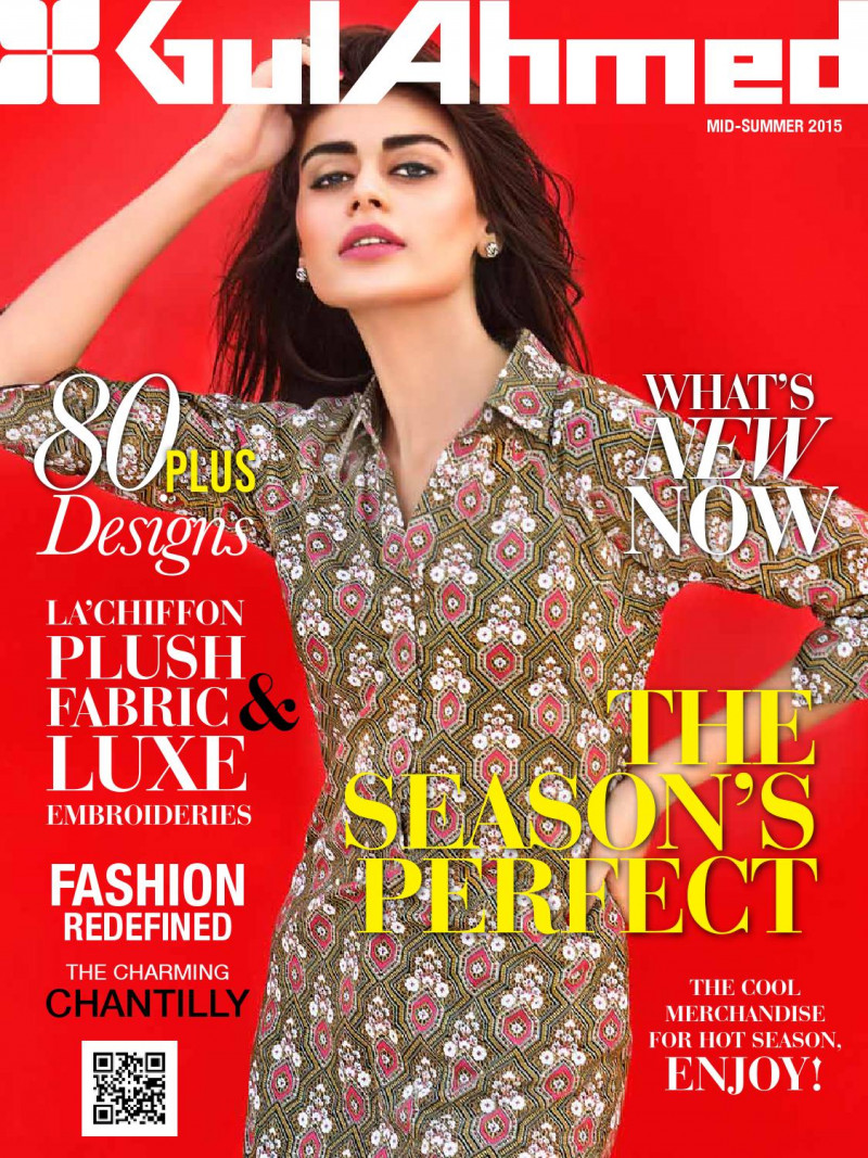  featured on the Gul Ahmed cover from August 2015