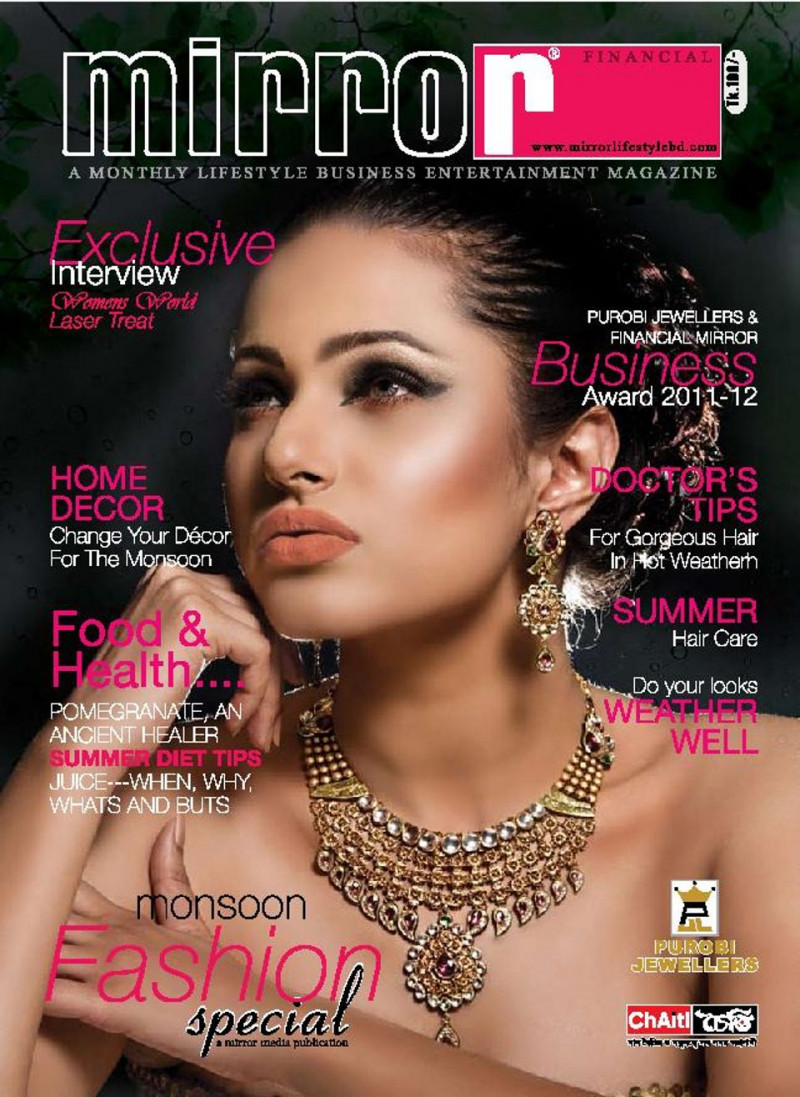  featured on the Mirror Bangladesh cover from June 2012