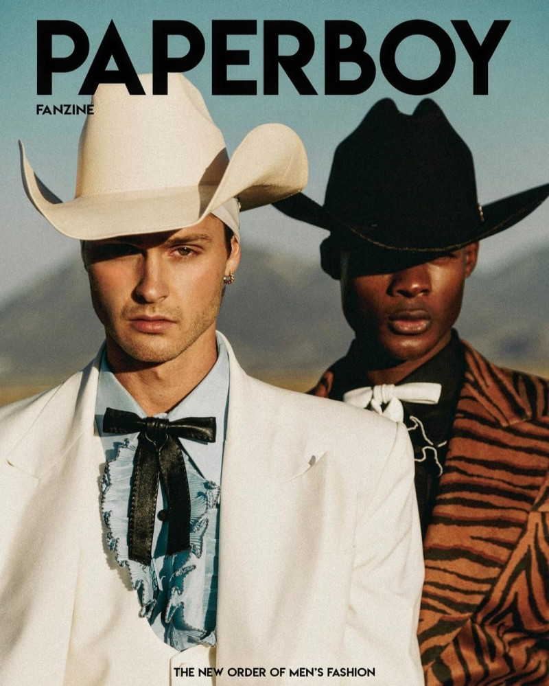 Matisse Derep, Stevens Parra featured on the Paperboy Fanzine cover from May 2024