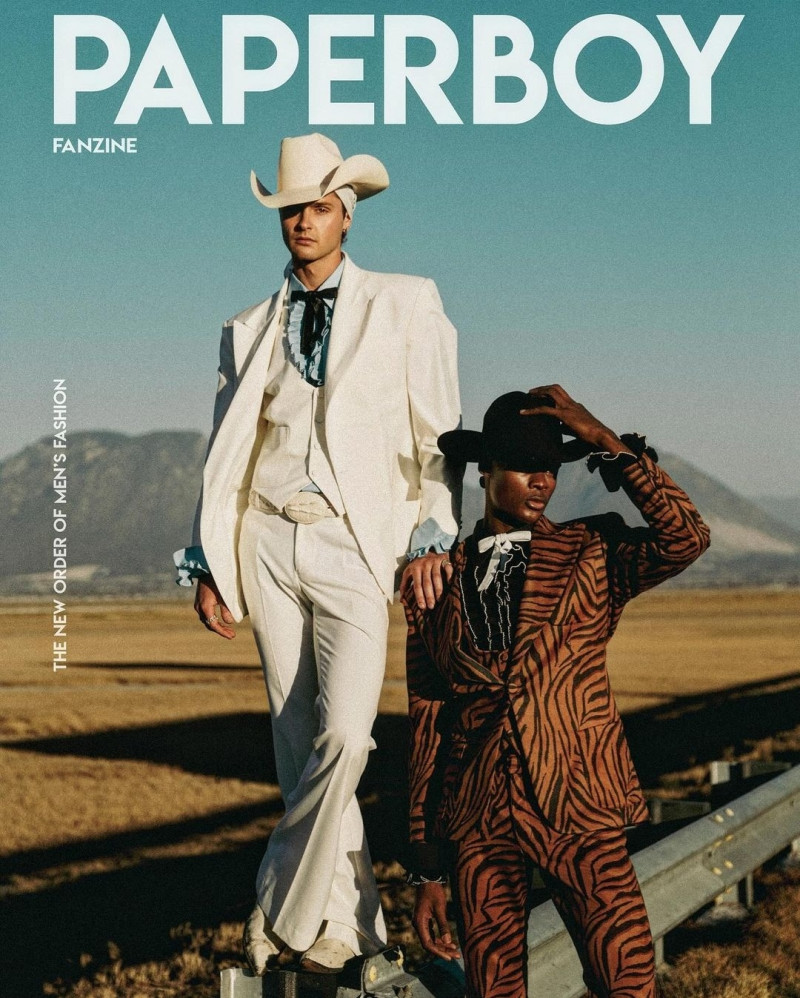 Matisse Derep, Stevens Parra featured on the Paperboy Fanzine cover from May 2024