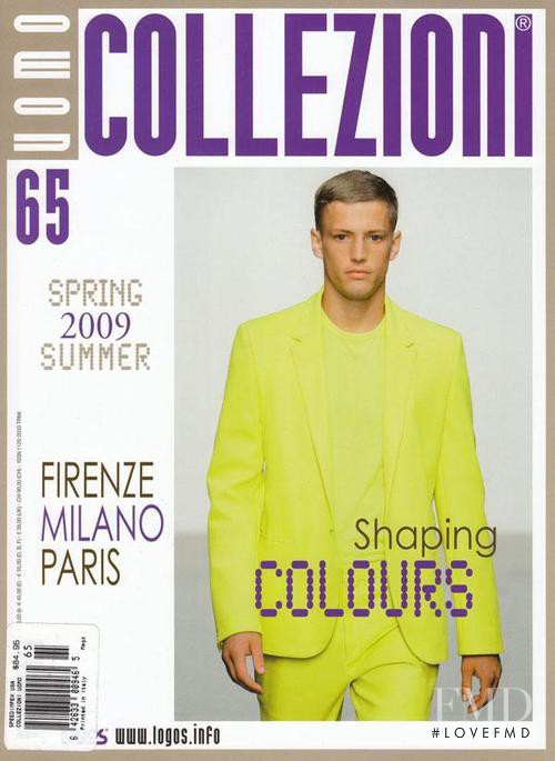  featured on the Collezioni Uomo cover from April 2009