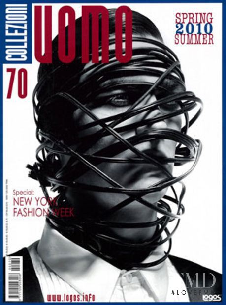  featured on the Collezioni Uomo cover from April 2010