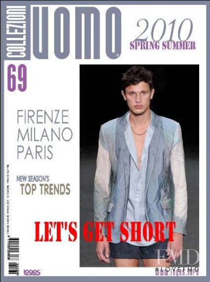  featured on the Collezioni Uomo cover from April 2010