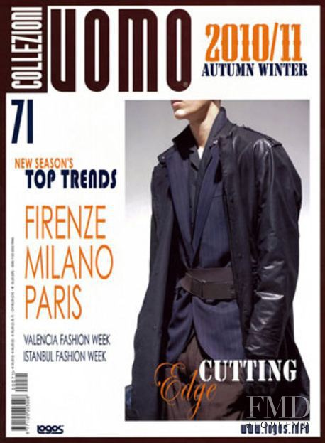  featured on the Collezioni Uomo cover from September 2010