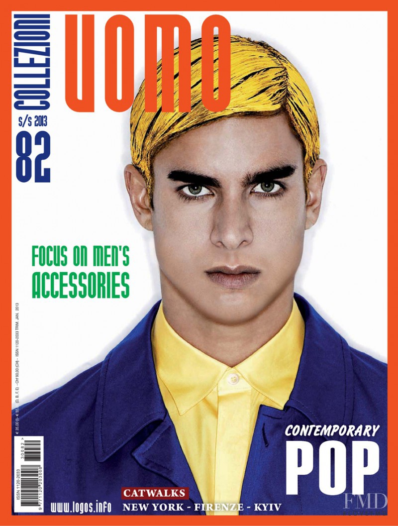  featured on the Collezioni Uomo cover from February 2013
