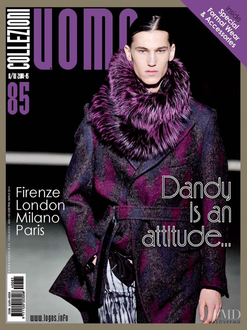  featured on the Collezioni Uomo cover from March 2014