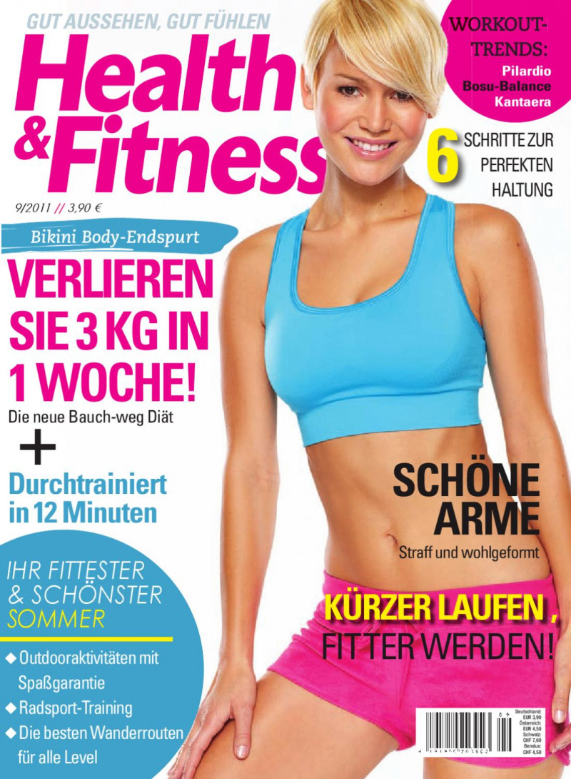  featured on the Health & Fitness Germany cover from September 2011