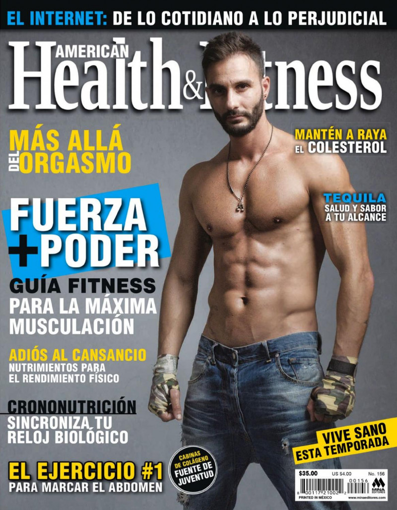  featured on the American Health & Fitness cover from February 2018