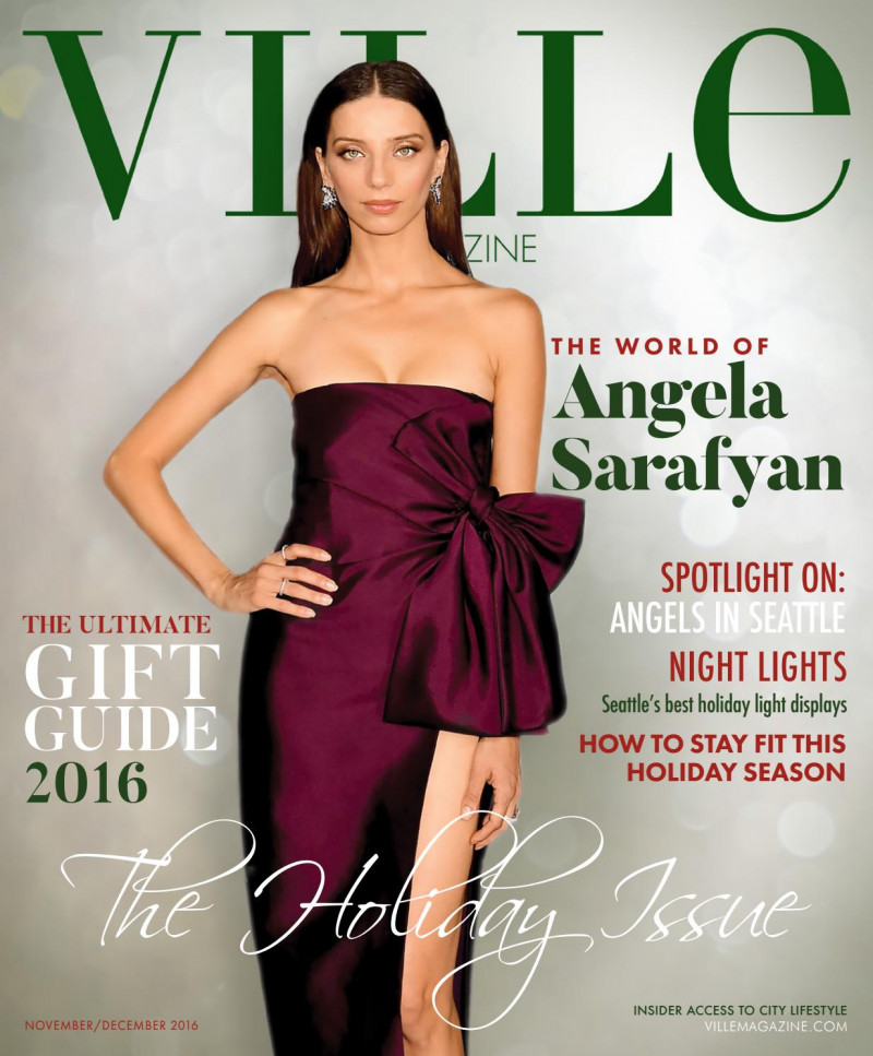 Angela Sarafyan featured on the Ville cover from November 2016