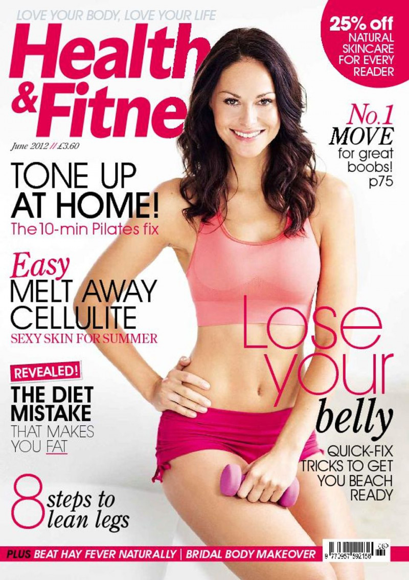  featured on the Health & Fitness UK cover from June 2012