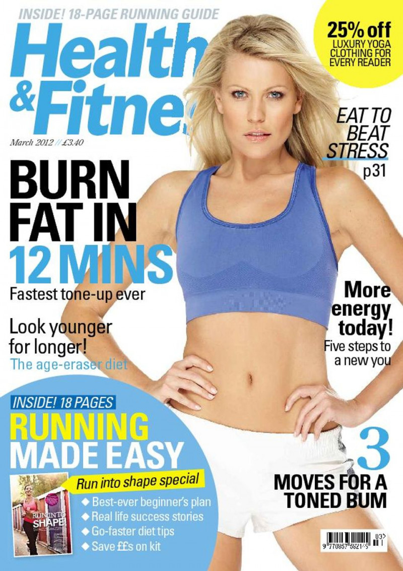  featured on the Health & Fitness UK cover from March 2012