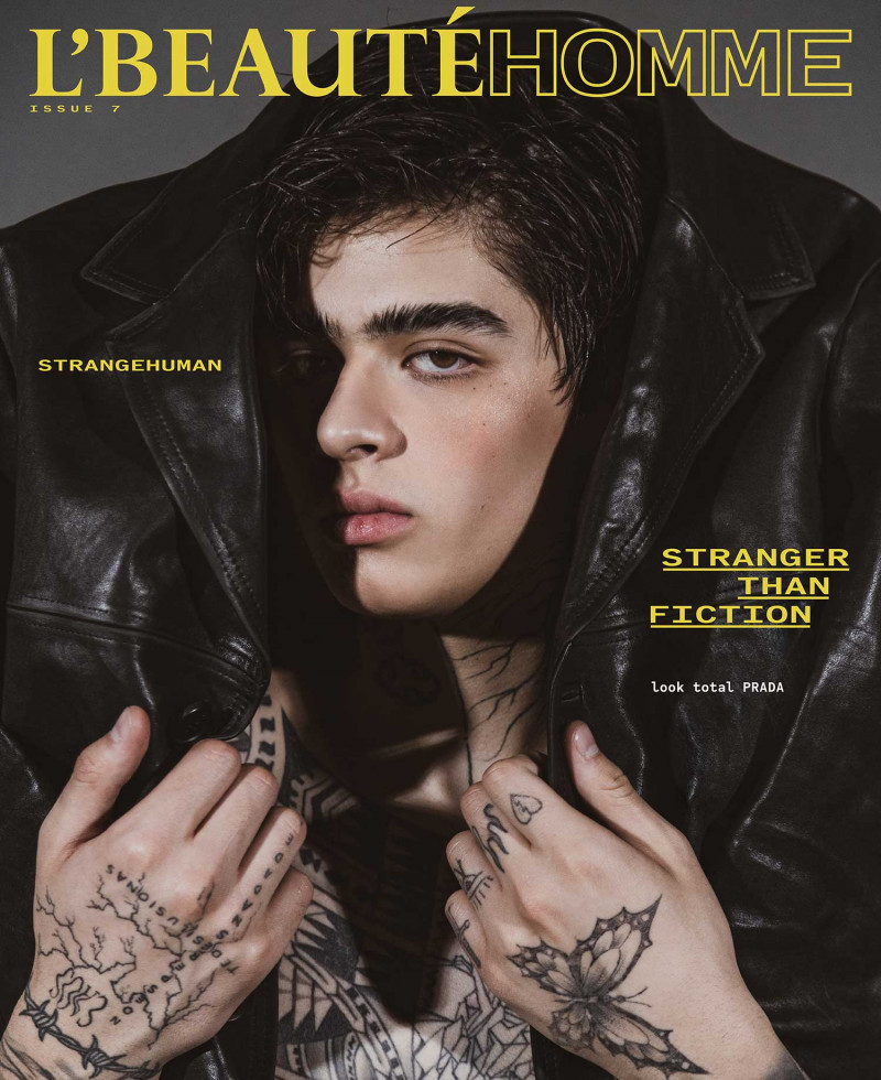  featured on the L\'Beaute Homme cover from April 2023