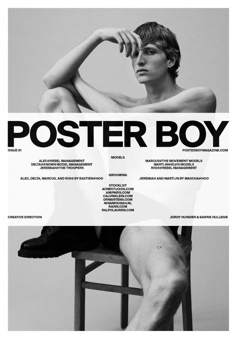 Delta van Melle featured on the Poster Boy cover from October 2020