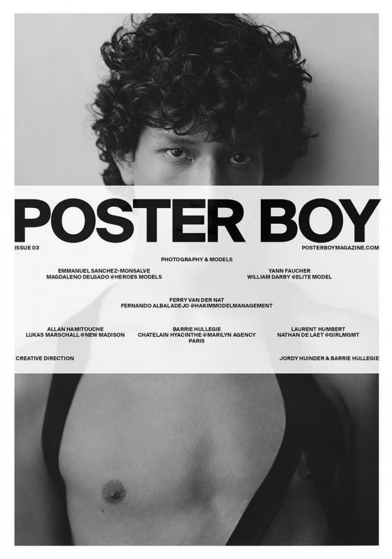 Magdaleno Delgado featured on the Poster Boy cover from November 2021