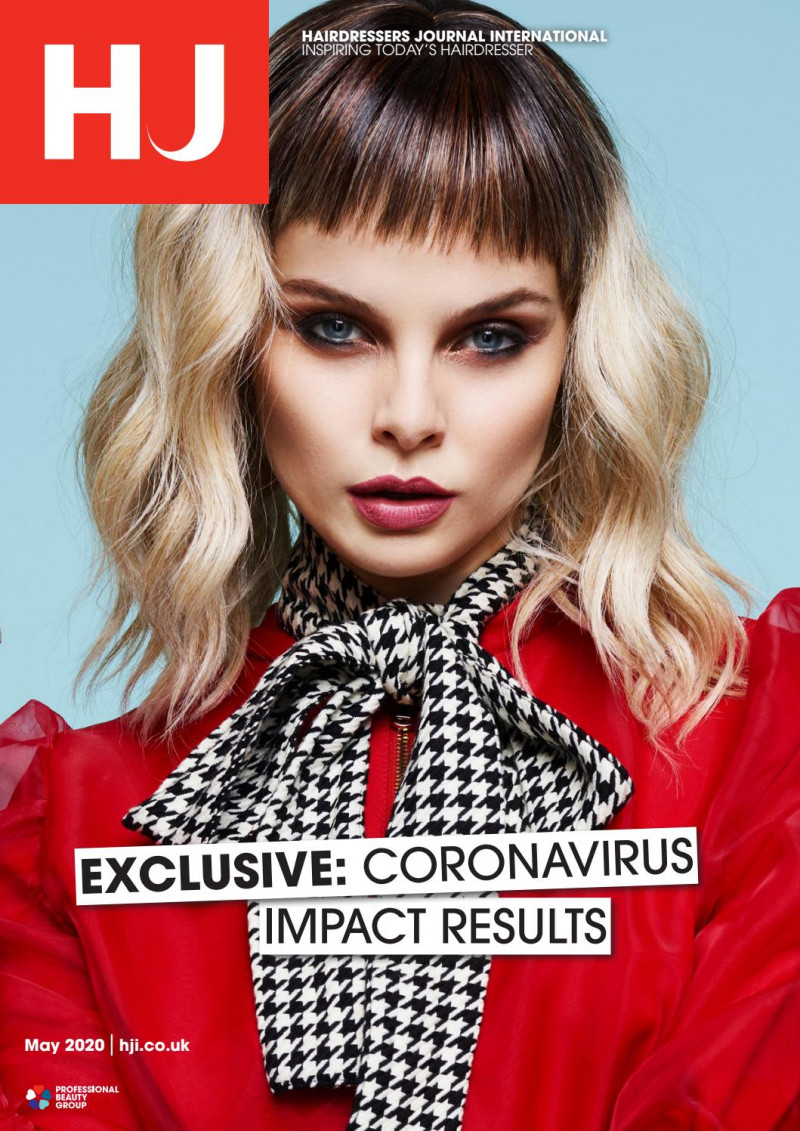  featured on the Hairdressers Journal International cover from May 2020