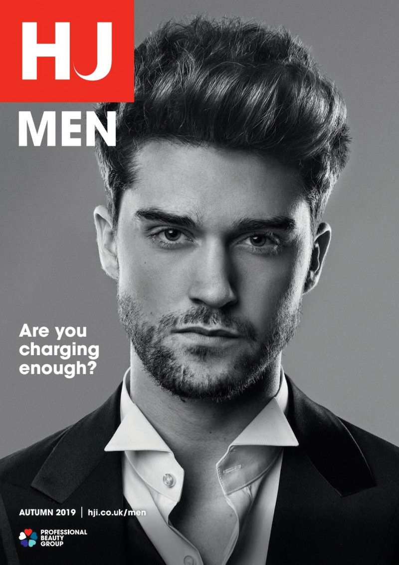  featured on the Hairdressers Journal International MEN cover from September 2019