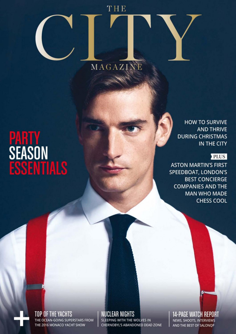 Chris Kightley featured on the The City Magazine cover from December 2016