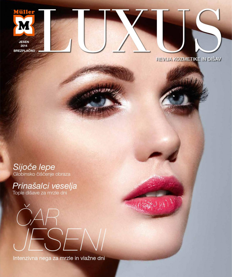  featured on the Luxus Slovenia cover from September 2014