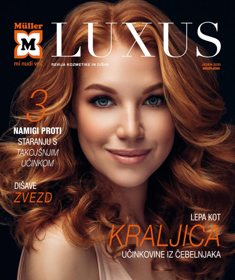  featured on the Luxus Slovenia cover from September 2020