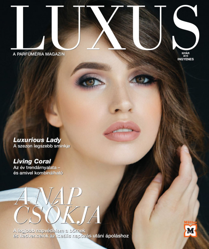  featured on the Luxus Hungary cover from July 2019