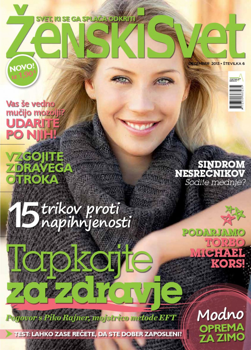  featured on the ZenskiSvet cover from December 2013