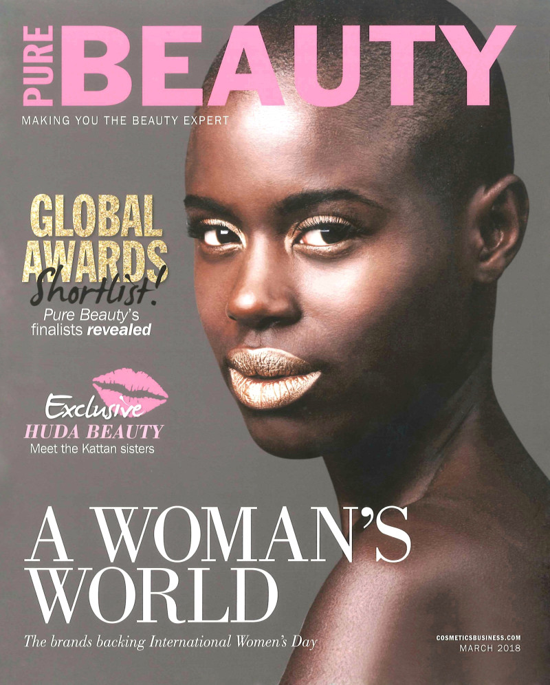  featured on the Pure Beauty cover from March 2018