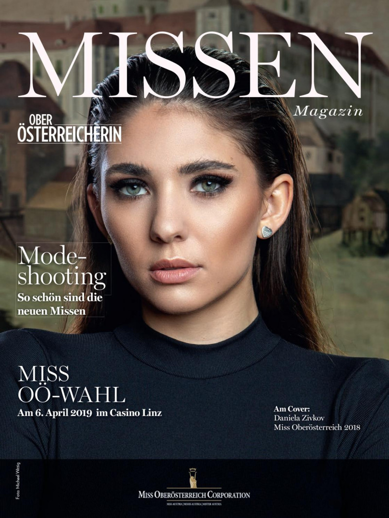 Daniela Zivkov featured on the Missen Magazine cover from April 2019