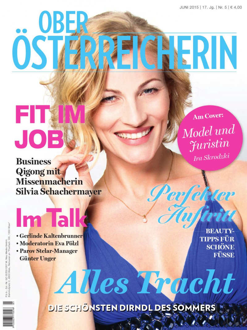 Ira Skrodzki featured on the Ober Osterreicherin cover from June 2015