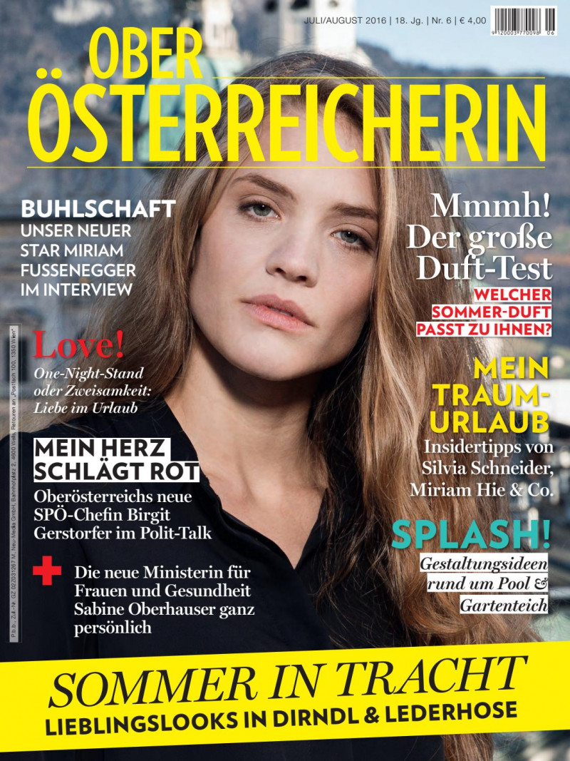  featured on the Ober Osterreicherin cover from July 2016