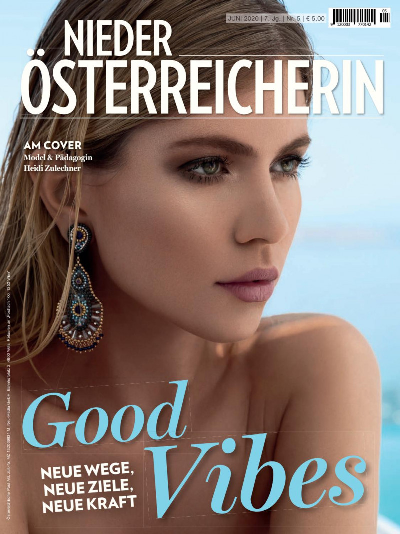 Heidi Zulechner featured on the Nieder Osterreicherin cover from June 2020