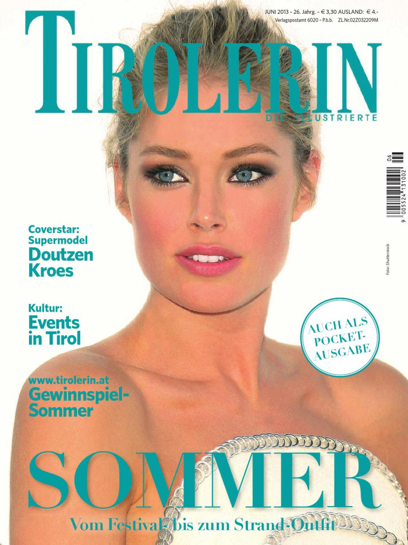 Doutzen Kroes featured on the Tirolerin cover from June 2013