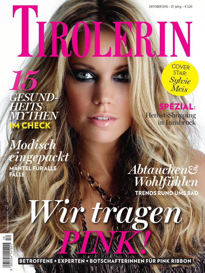 Sylvie van der Vaart featured on the Tirolerin cover from October 2014