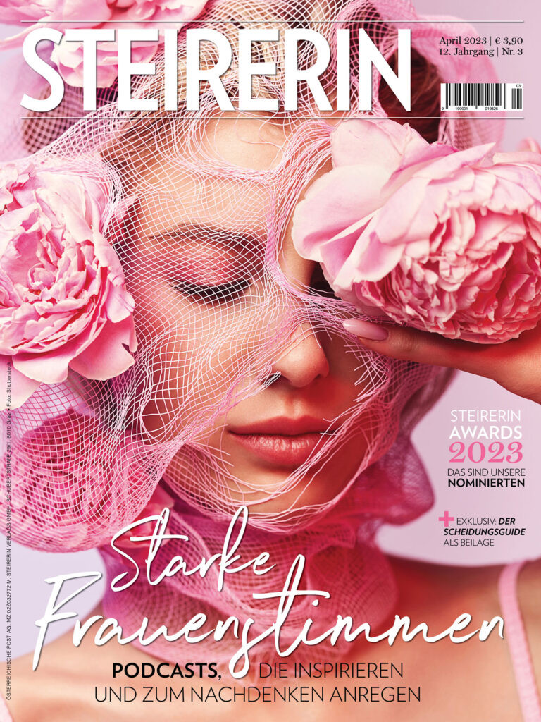  featured on the Steirerin cover from April 2023