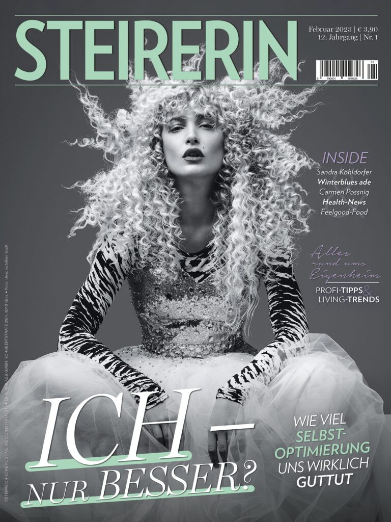  featured on the Steirerin cover from February 2023