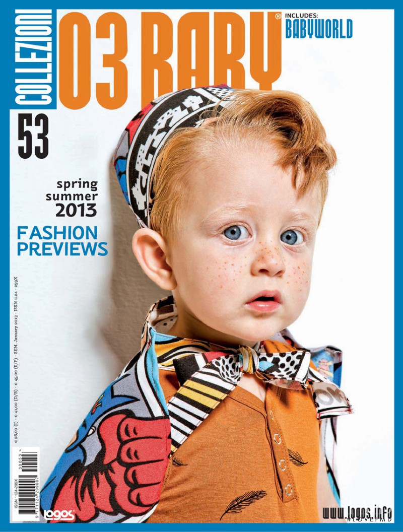  featured on the Collezioni 0/3 BABY cover from February 2013