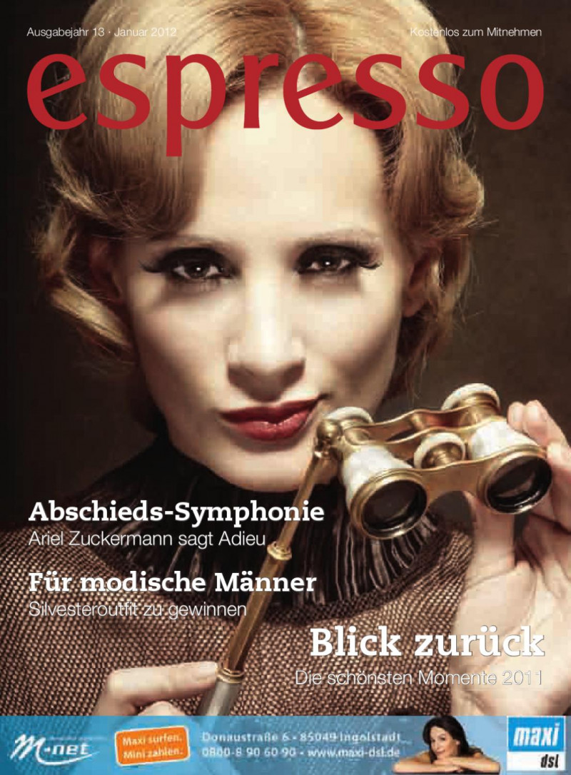  featured on the Espresso cover from January 2012