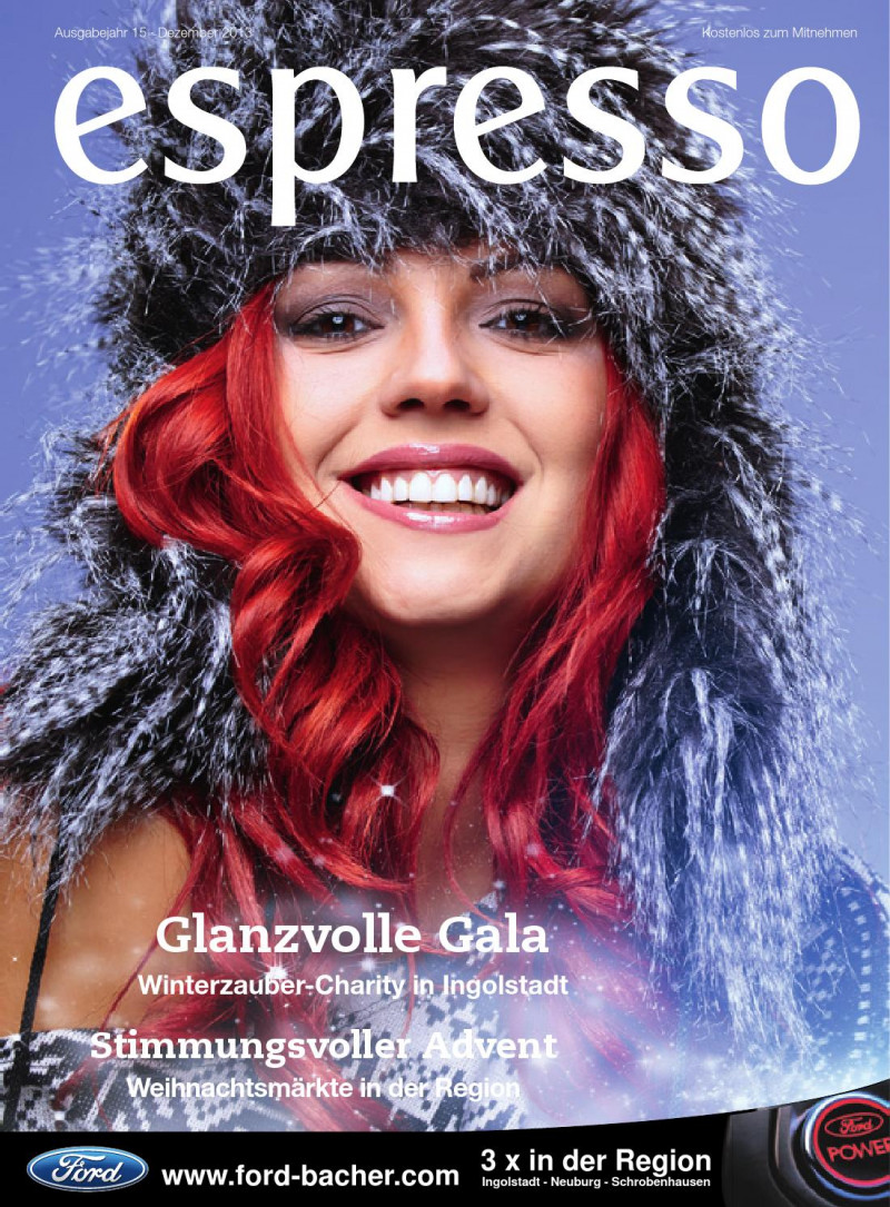  featured on the Espresso cover from December 2013