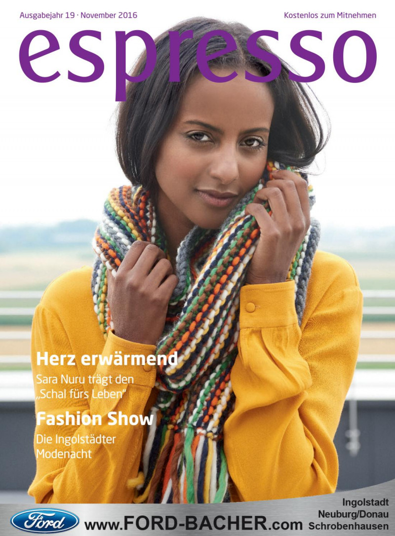 Sara Nuru featured on the Espresso cover from November 2016